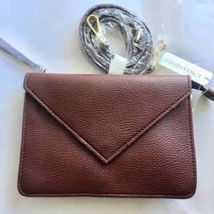 NWT Charming Charlie Nataly Envelope Crossbody
